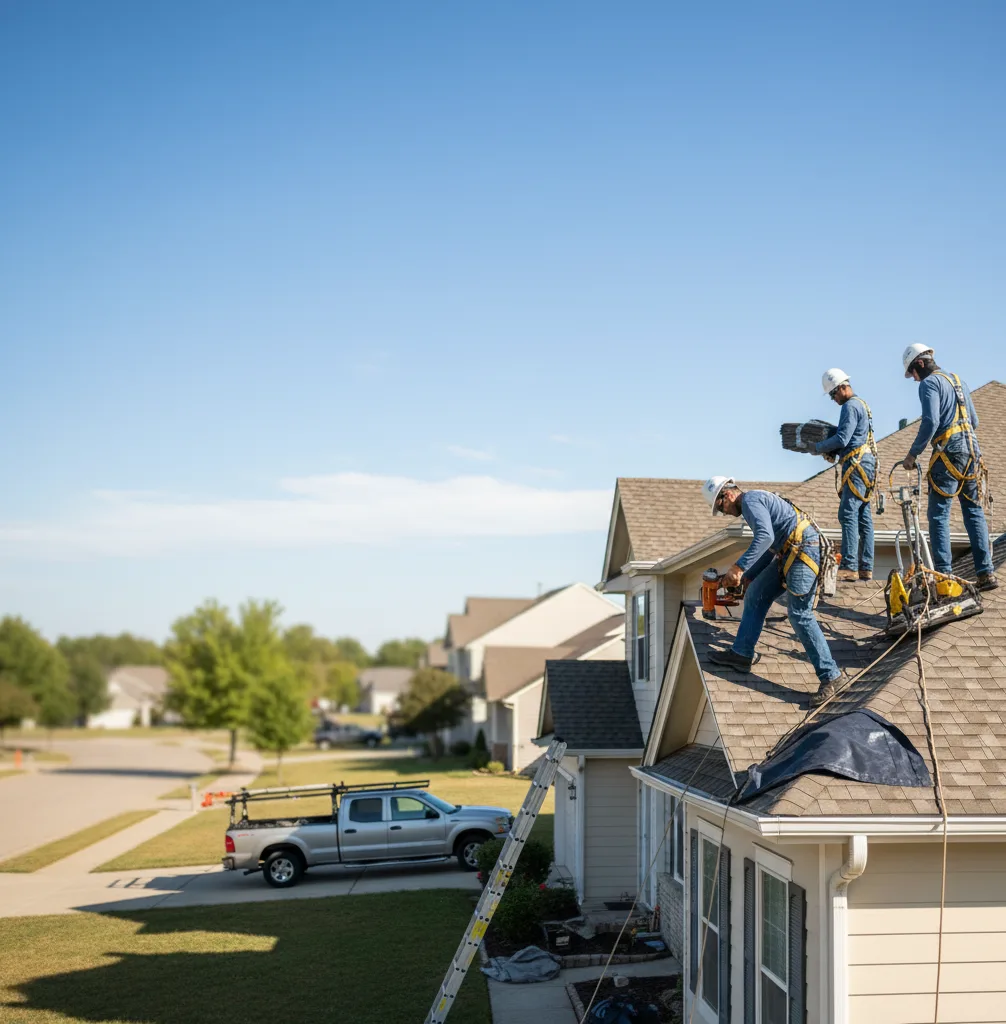 Roof Repair in Baldwin City
